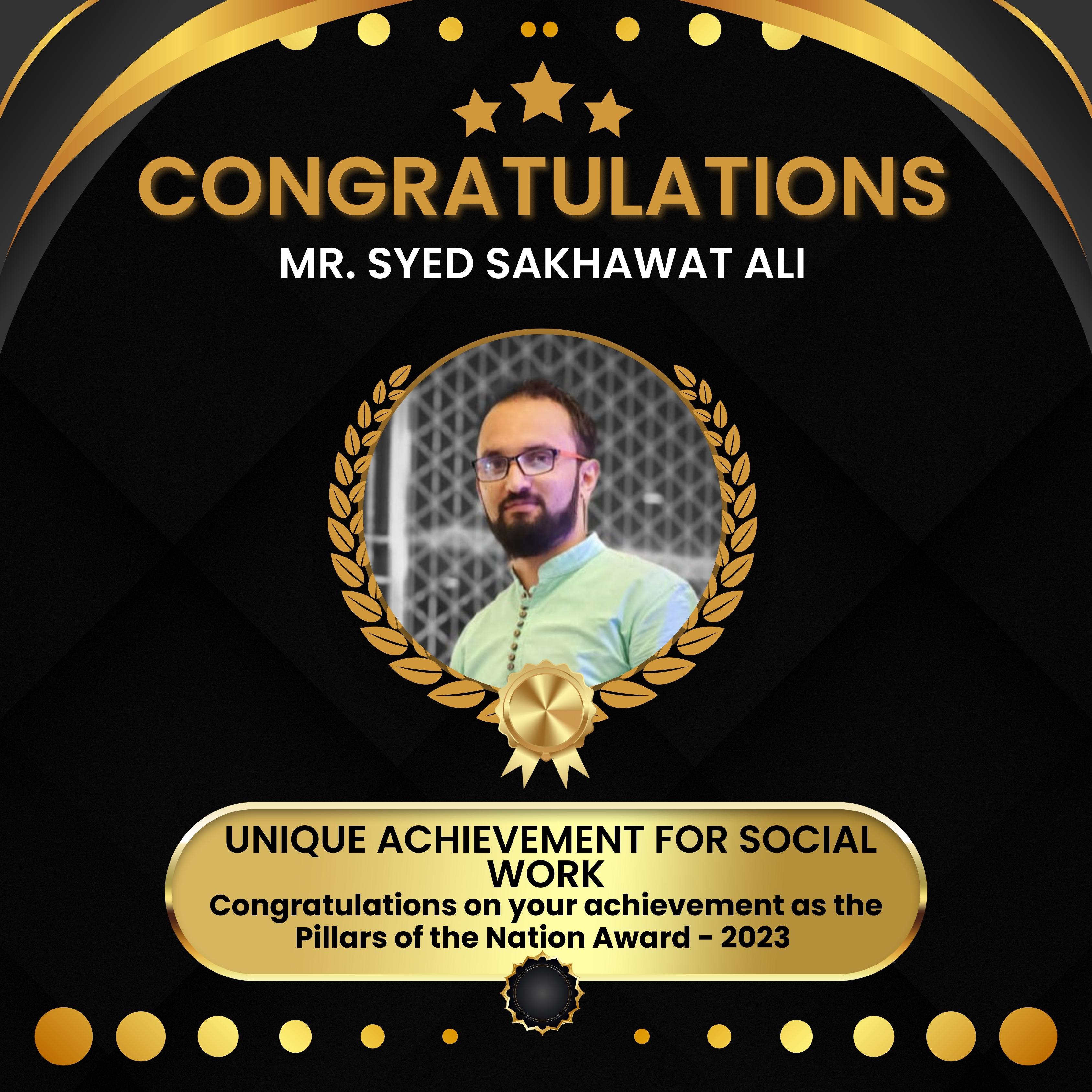 Mr. Syed Sakhawat Ali